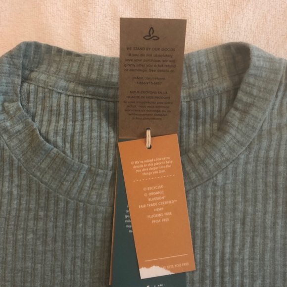 prAna Lynette Yoga Short Sleeve Tee - Picture 6 of 7